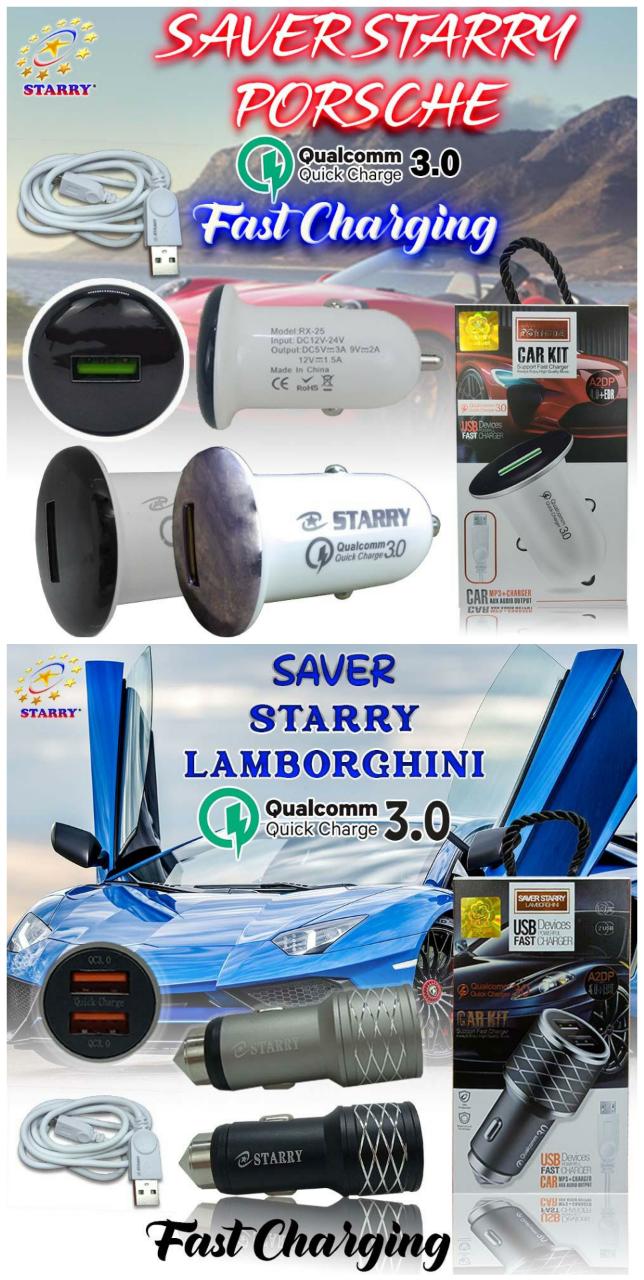 CAR CHARGER STARRY PRODUCT BEST SELLER